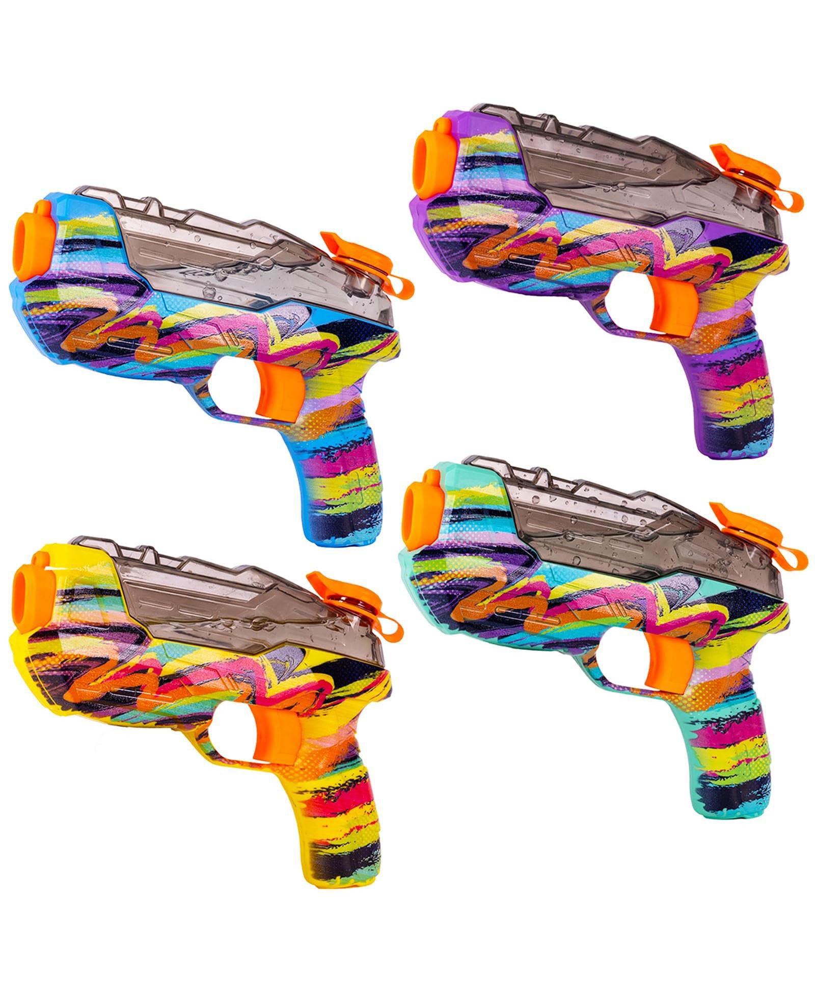 Набор водных пистолетов GNUADZ 4-pack Water Blaster Squirt Gun для бассейна