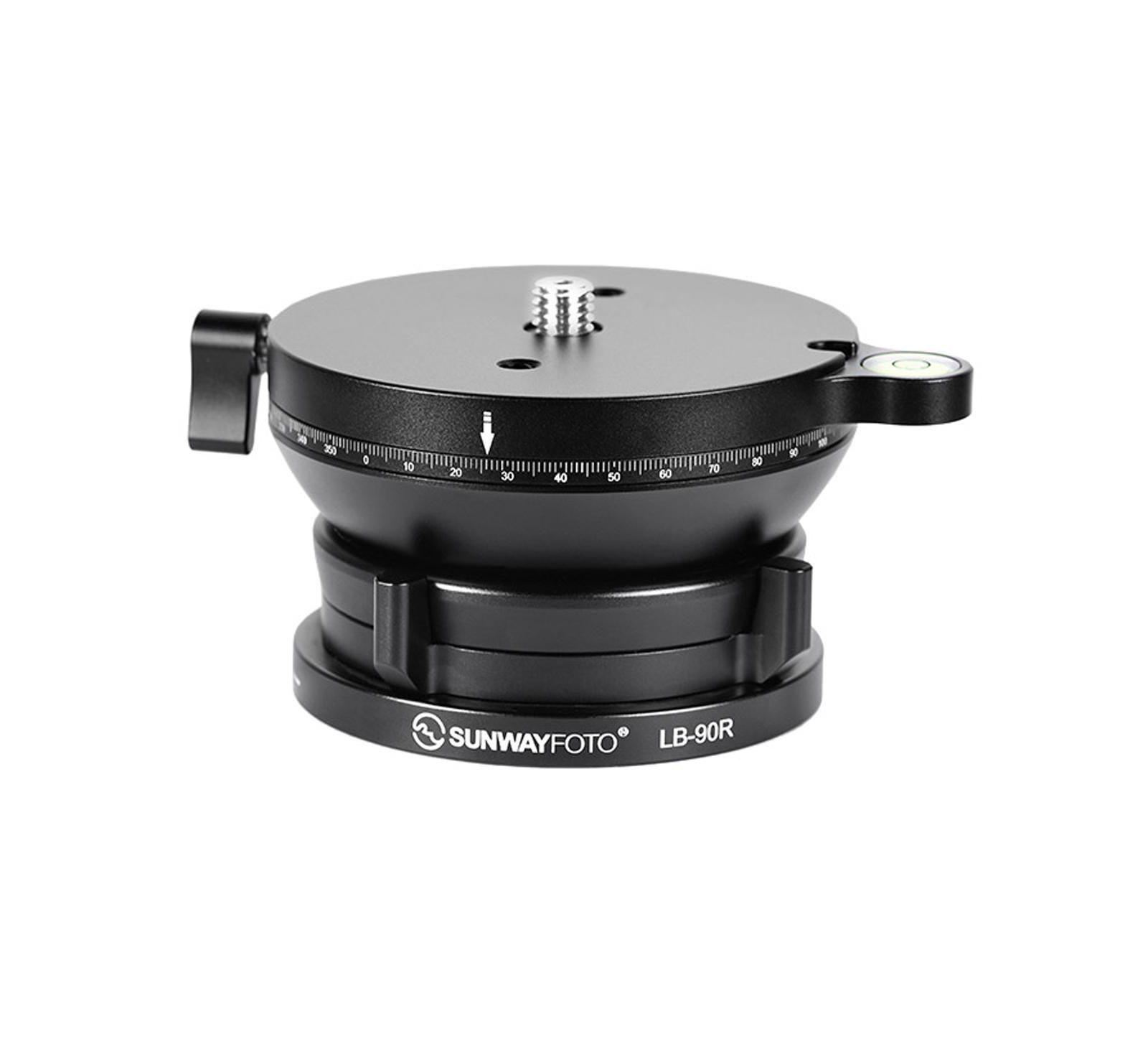 Основание SunwayFoto LB-90R 90mm Leveling Base для штативной головки