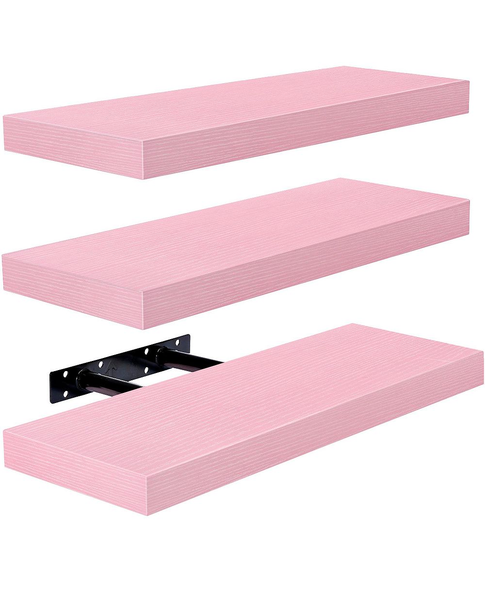 Sorbus 3 Pack Floating Wall Shelves - for Bedroom, Kitchen, Living Room, Office, etc