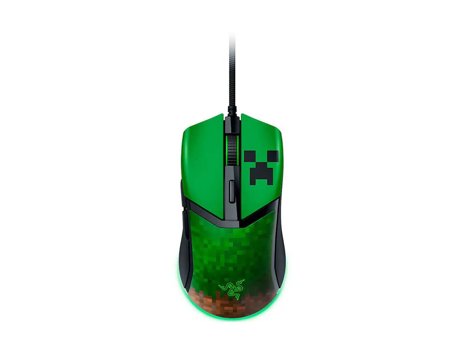 Razer Cobra - Gaming Mouse Minecraft Edition