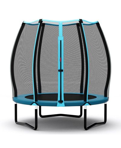 Детский батут Slickblue Indoor Kids Toddler with Safety Net Mini Jump Set