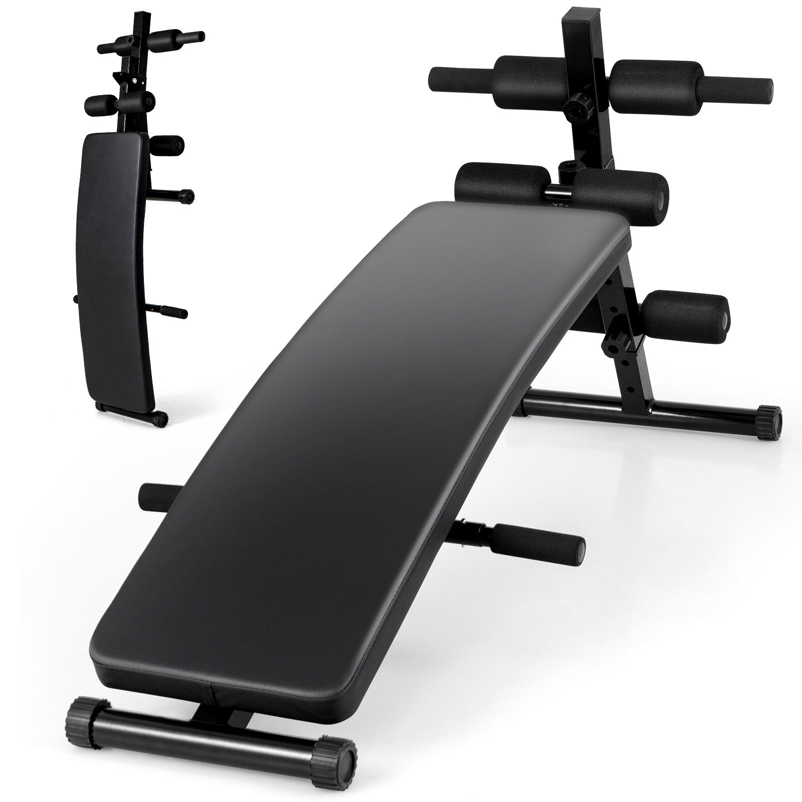 Скамья для упражнений сидя Home Gym Sit Up Bench регулируемая наклонная