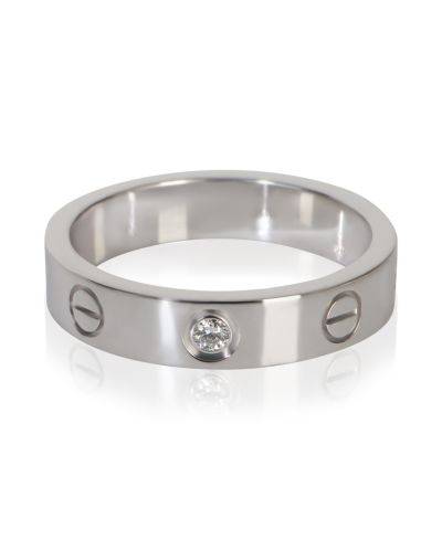 Pre-Owned Cartier Love Diamond Ring 18K White Gold