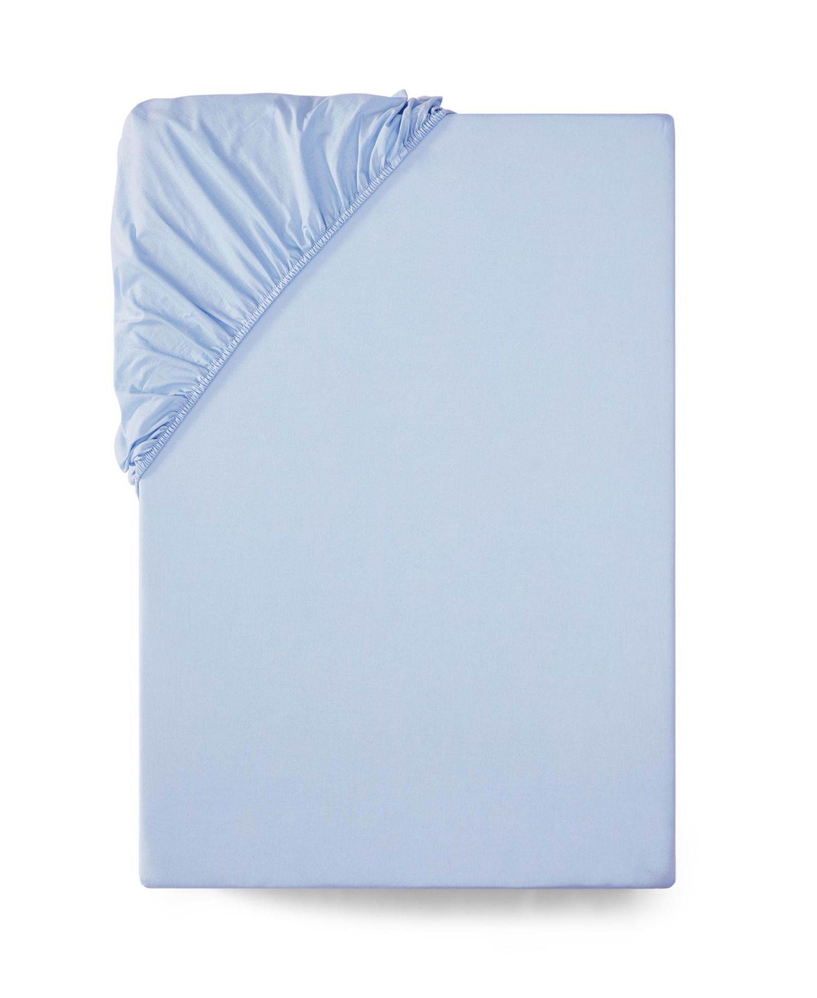 Простыня Tommy Hilfiger Essentials 300-Thread Count Solid Cotton Percale Fitted King