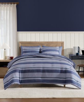 Комплект из 5 предметов Tommy Hilfiger Lido Stripe из микрофибры, Twin/Twin XL