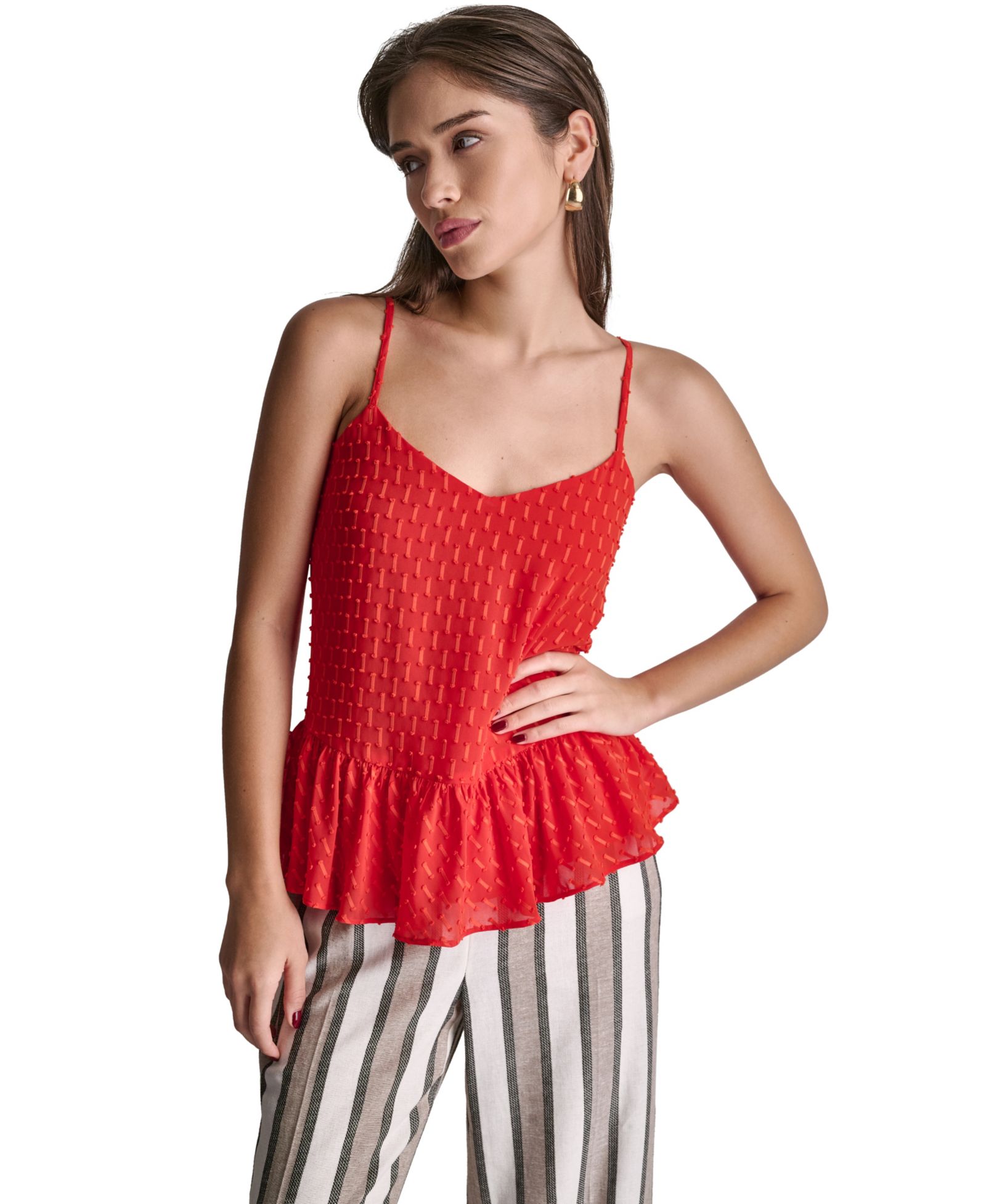 Женский топ BCBG Sleeveless V-Neck