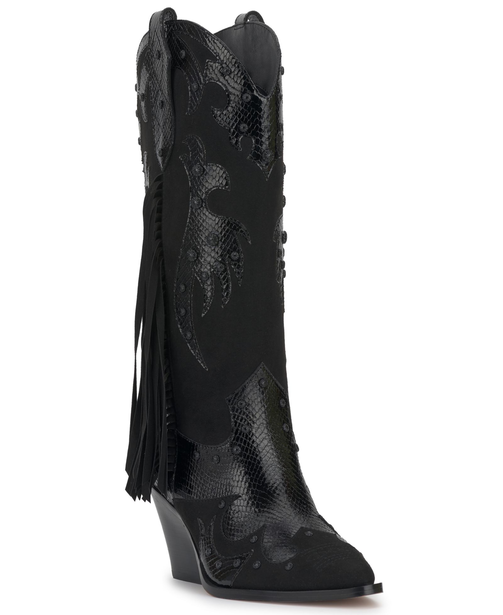 Женские сапоги Jessica Simpson Piarin Tall Fringe Western Cowboy