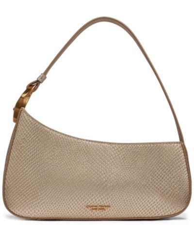 Donna Karan New York Jersey Small Snake Shoulder Handbag
