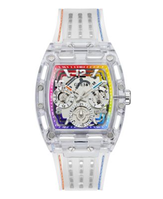 GUESS мужской кварцевый Venix Sport силиконовые часы 42mm