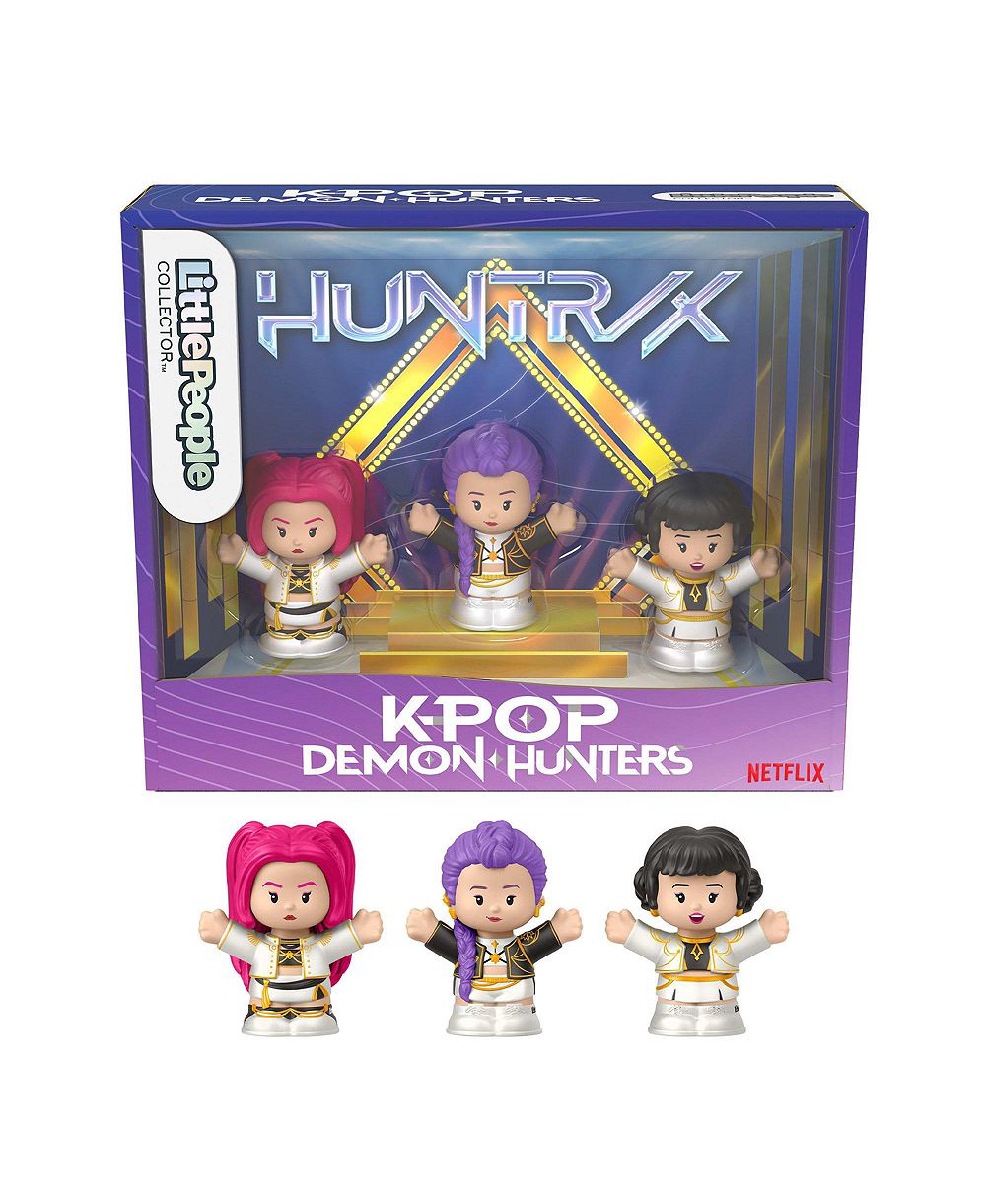 Little People KPop Demon Hunters: HUNTR/X Special Edition 3-Piece Action Figure Set