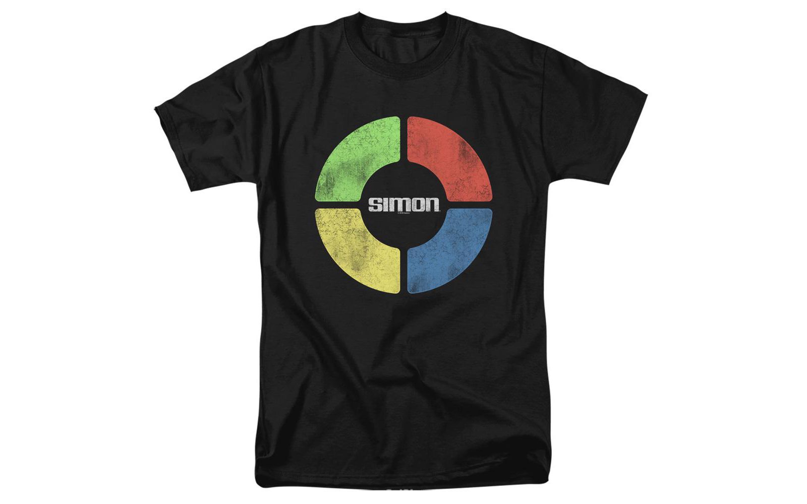 Hasbro+ Men's + Simon Simple Simon Distressed T Shirt