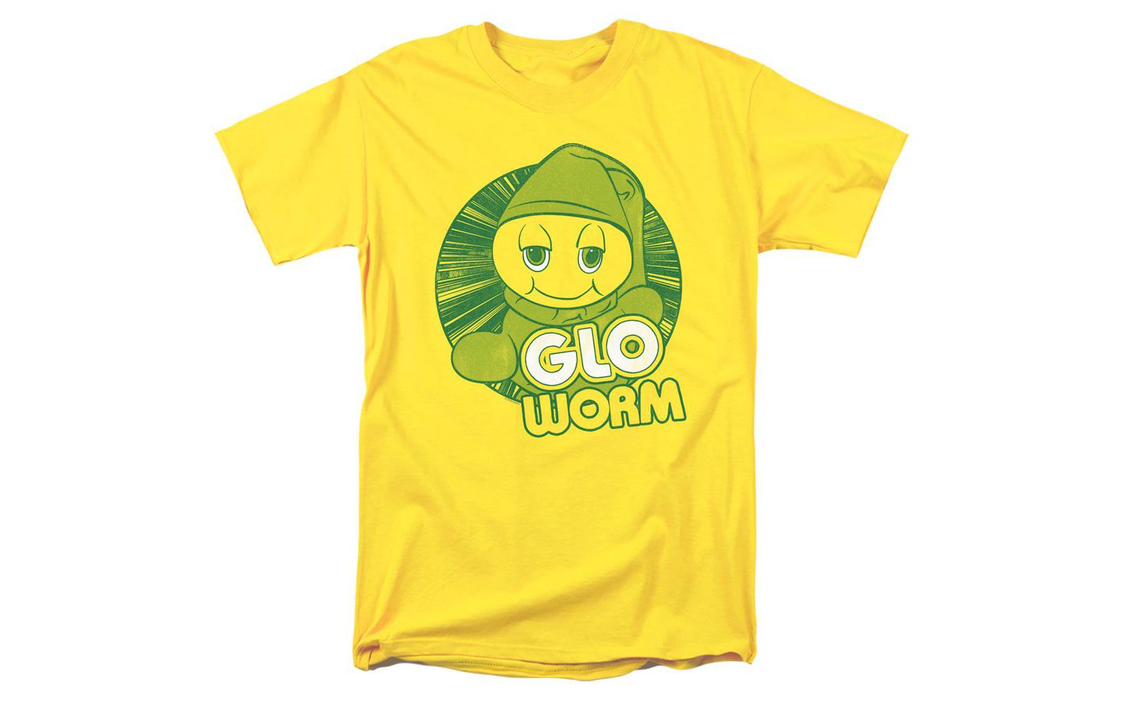 Hasbro+ Men's + Glo Worm Logo with Glo Worm T Shirt