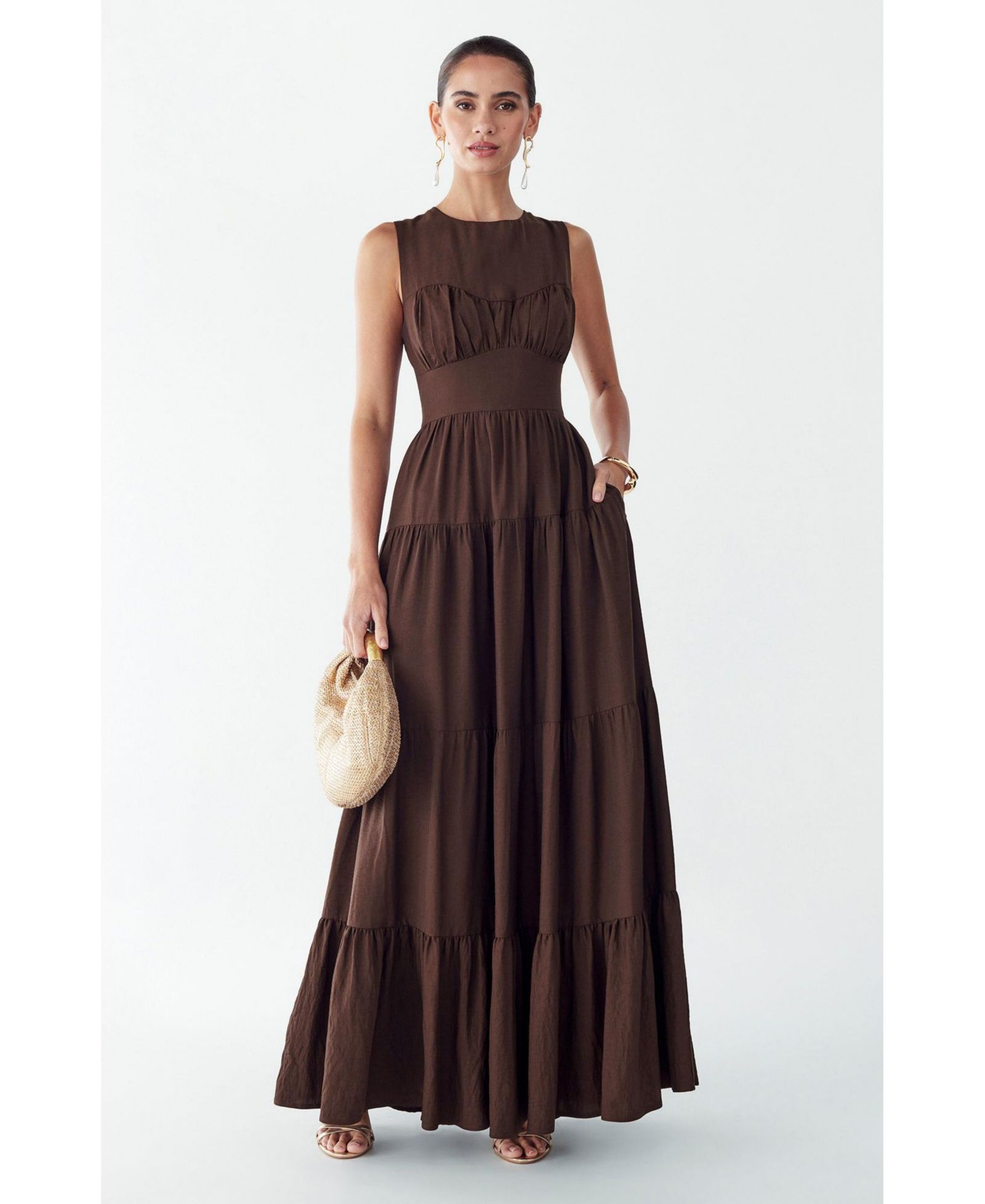 ST MRLO Women's Elowyn Maxi Dress