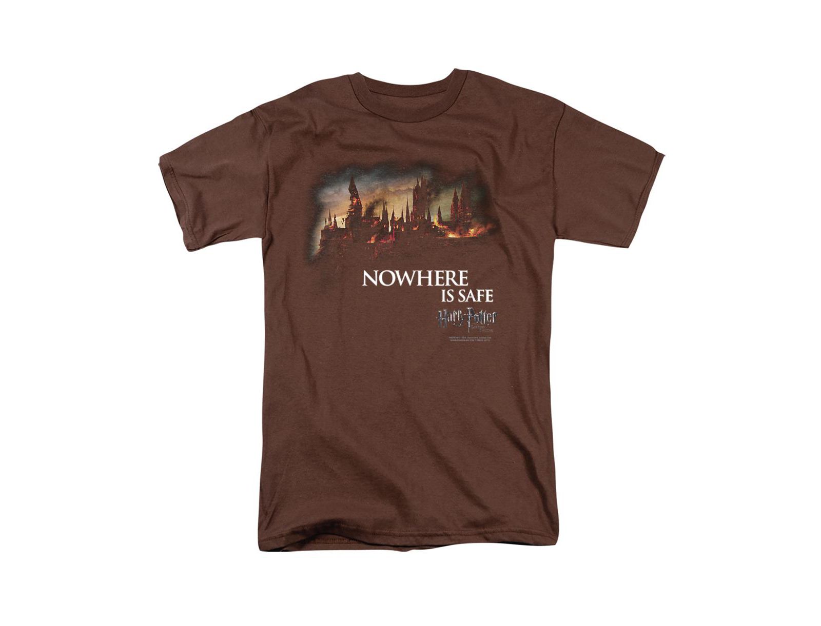 Мужская футболка Harry Potter Burning Hogwarts Big & Tall