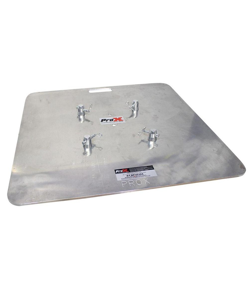 ProX XT-BP3030A 30x30" F34 Truss Steel Base Plate with Conical Connectors