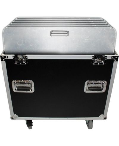 ProX XS-6XBP2424 Flight Road Case for 6-Pieces 24x24" Aluminum Base Plates