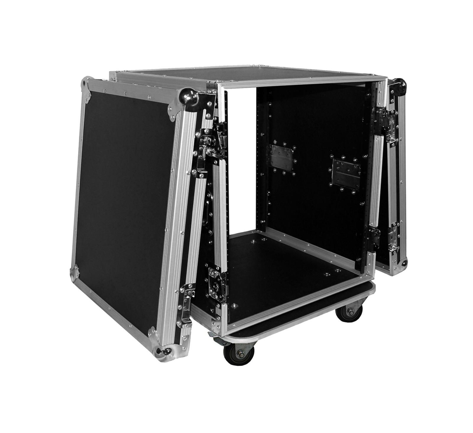 Профессиональный кейс ProX T-12RSS 12U ATA Deluxe для рэковой стойки с 4" колесиками, глубина рельса 19"