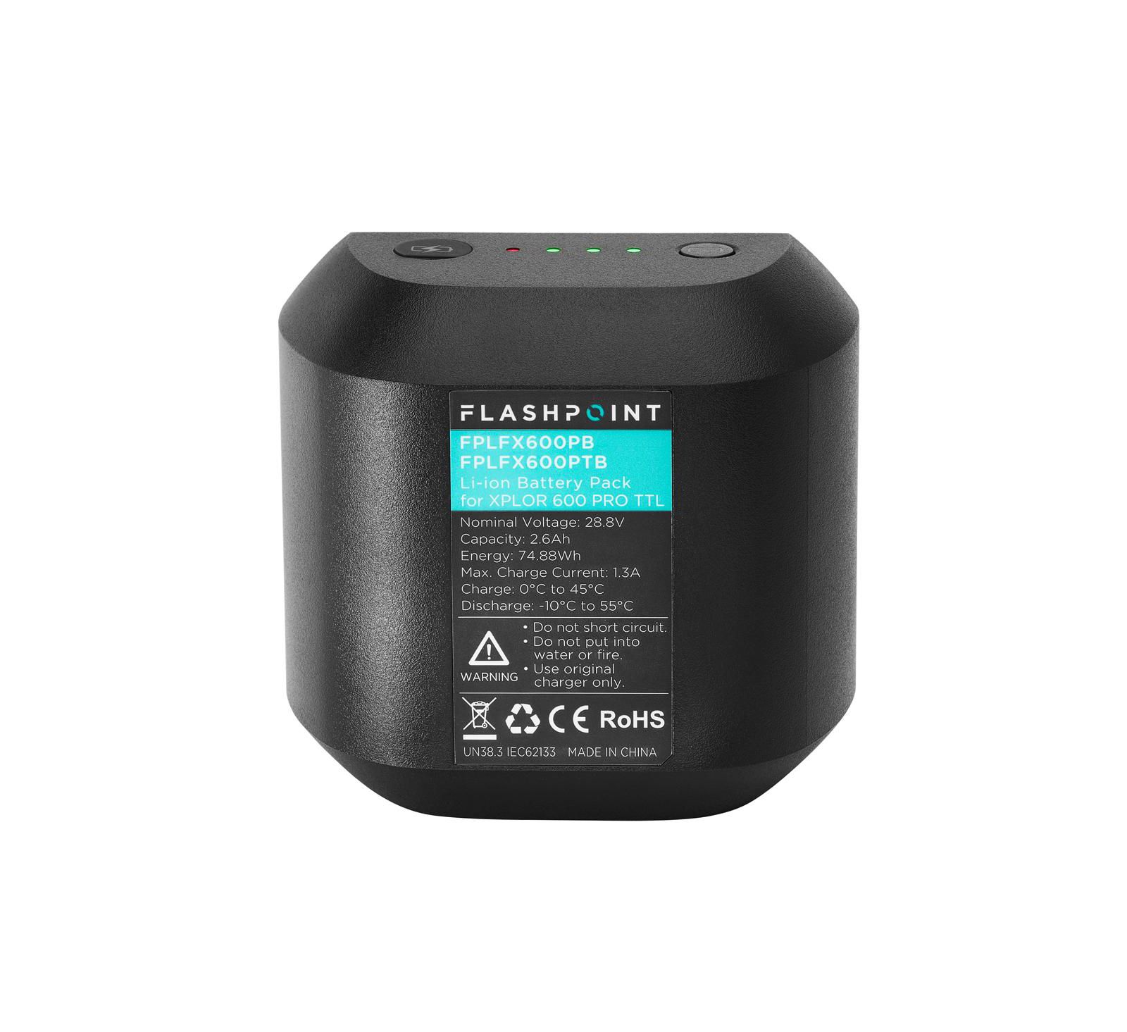Flashpoint Rechargeable Lithium-Ion Battery Pack for XPLOR 600 PRO