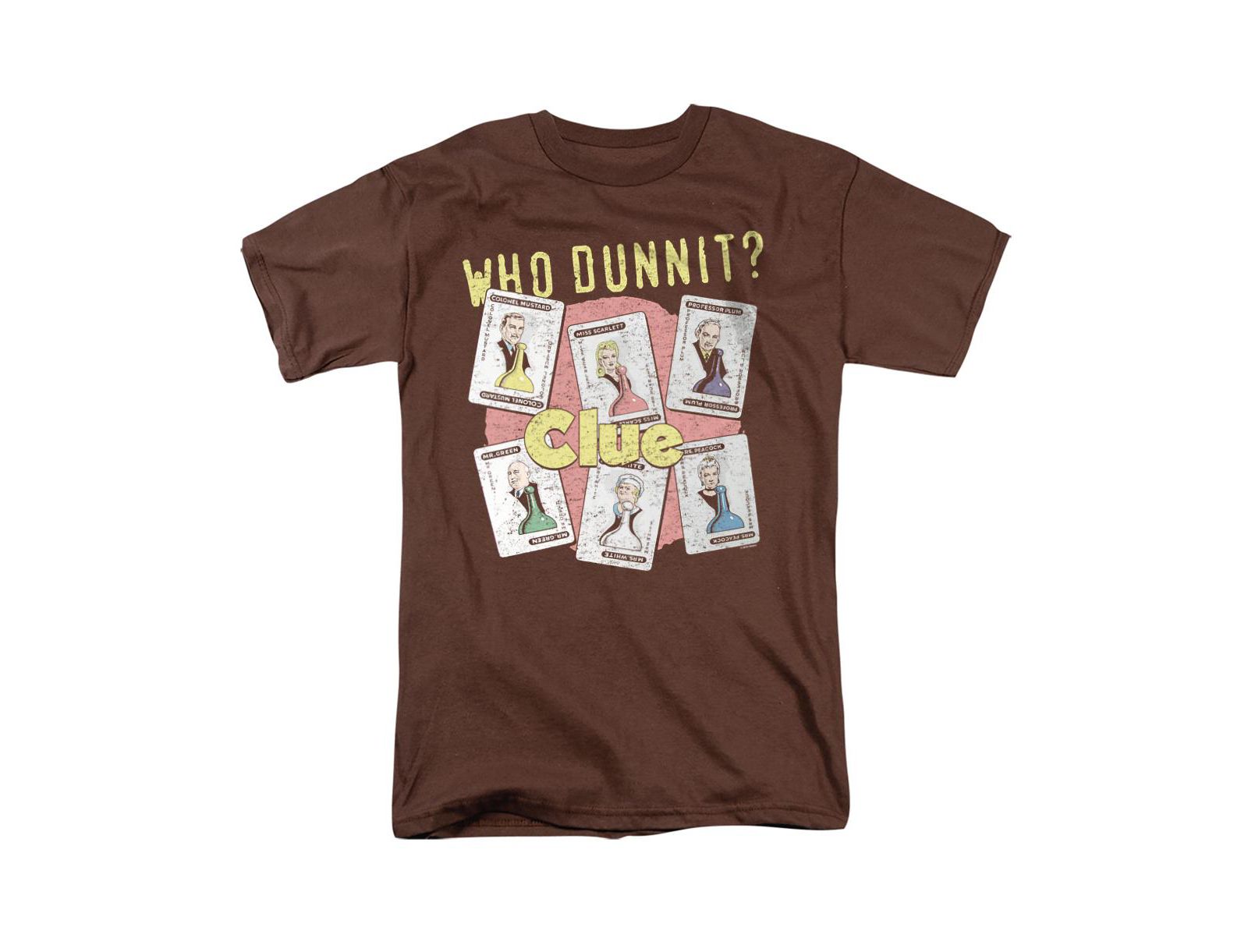 Футболка Hasbro+ Men's Clue Who Dunnit