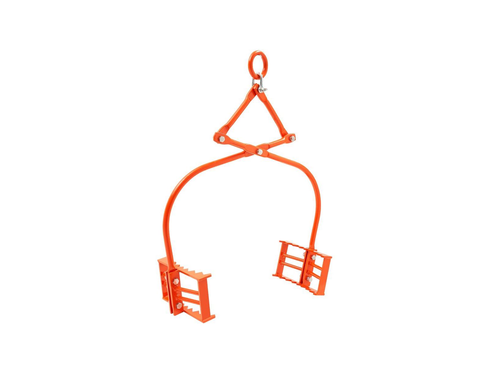 SUGIFT 24 in Stone Lifting Tongs 2 Claw Rock Grapple 1100 lb Capacity