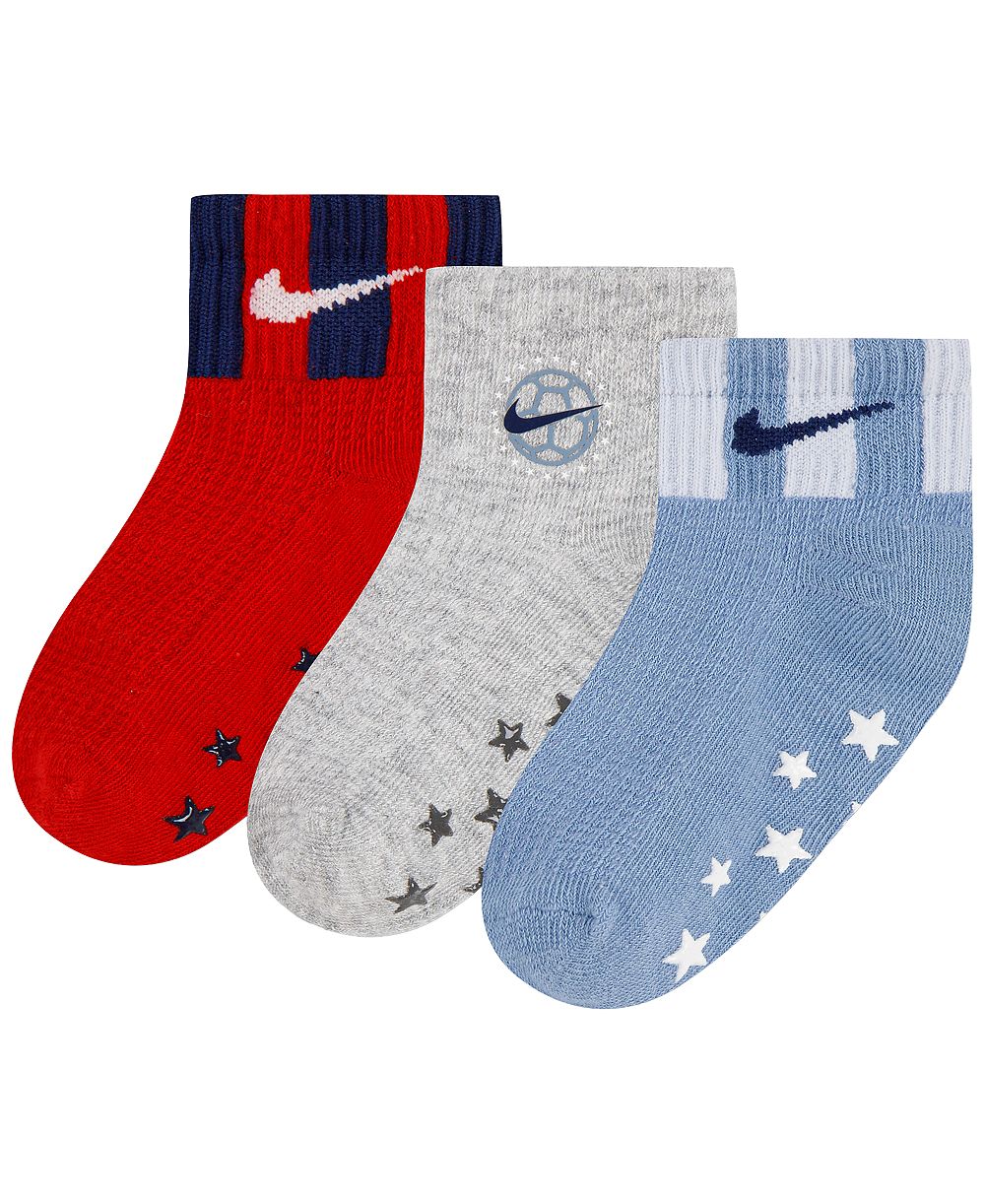 Nike Детские носки с вафельной подошвой 3 шт