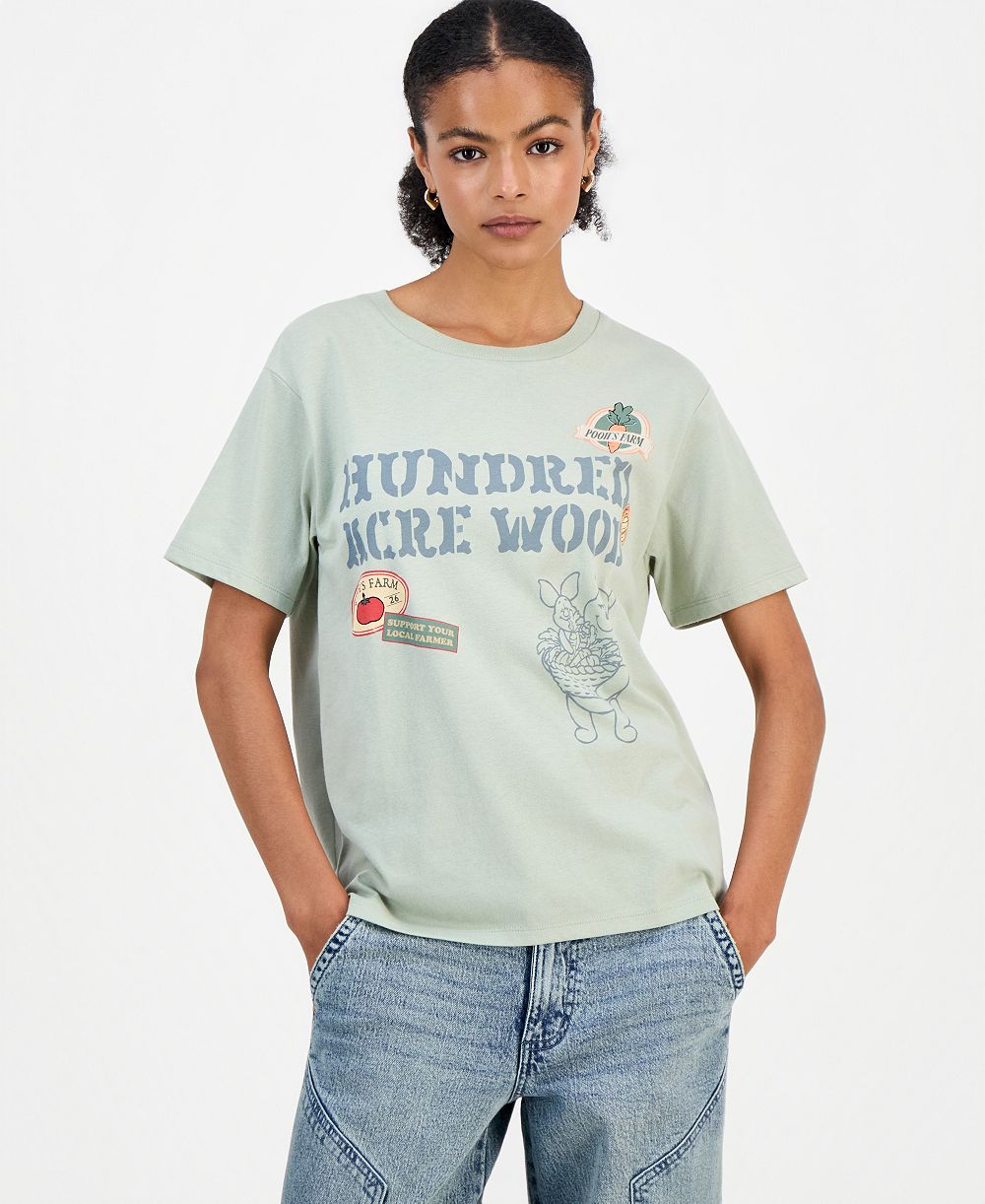 Disney Juniors' Pooh Hundred-Acre-Wood Graphic T-Shirt