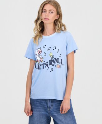 Детская футболка Snoopy Juniors' Snoopy Let's Roll Graphic T-Shirt