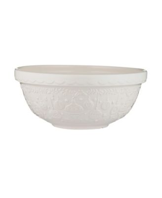 Mason Cash Deck The Halls 2.85 oz. Cream Mixing Bowl