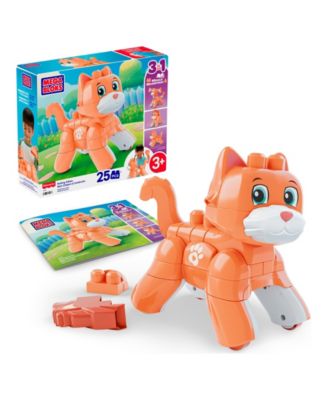 Mega Bloks Fisher-Price набор для строительства «Катящийся котенок 3-в-1», 25 деталей
