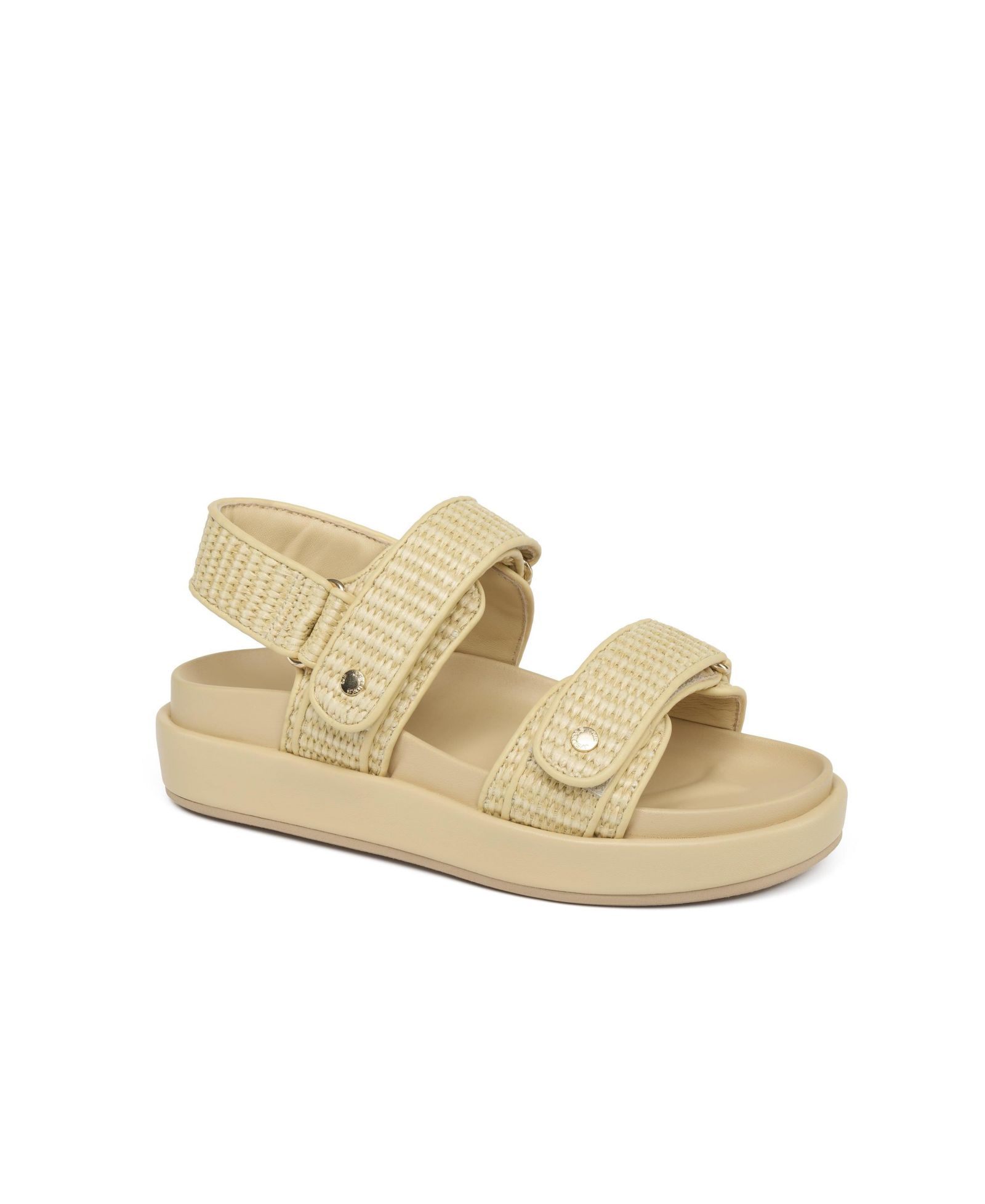 JSlides Women's Bay Leather Slingback Sandal