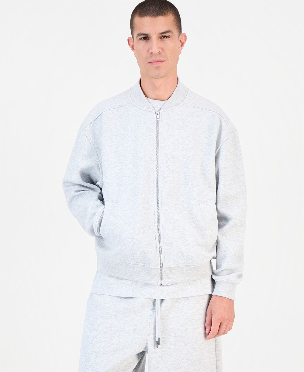 Mode of One Men's Utility Relaxed Long-Sleeve Bomber Jacket, Macy's Exclusive