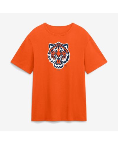 Мужская футболка Fanatics Orange Detroit Tigers Alternate Logo Legacy