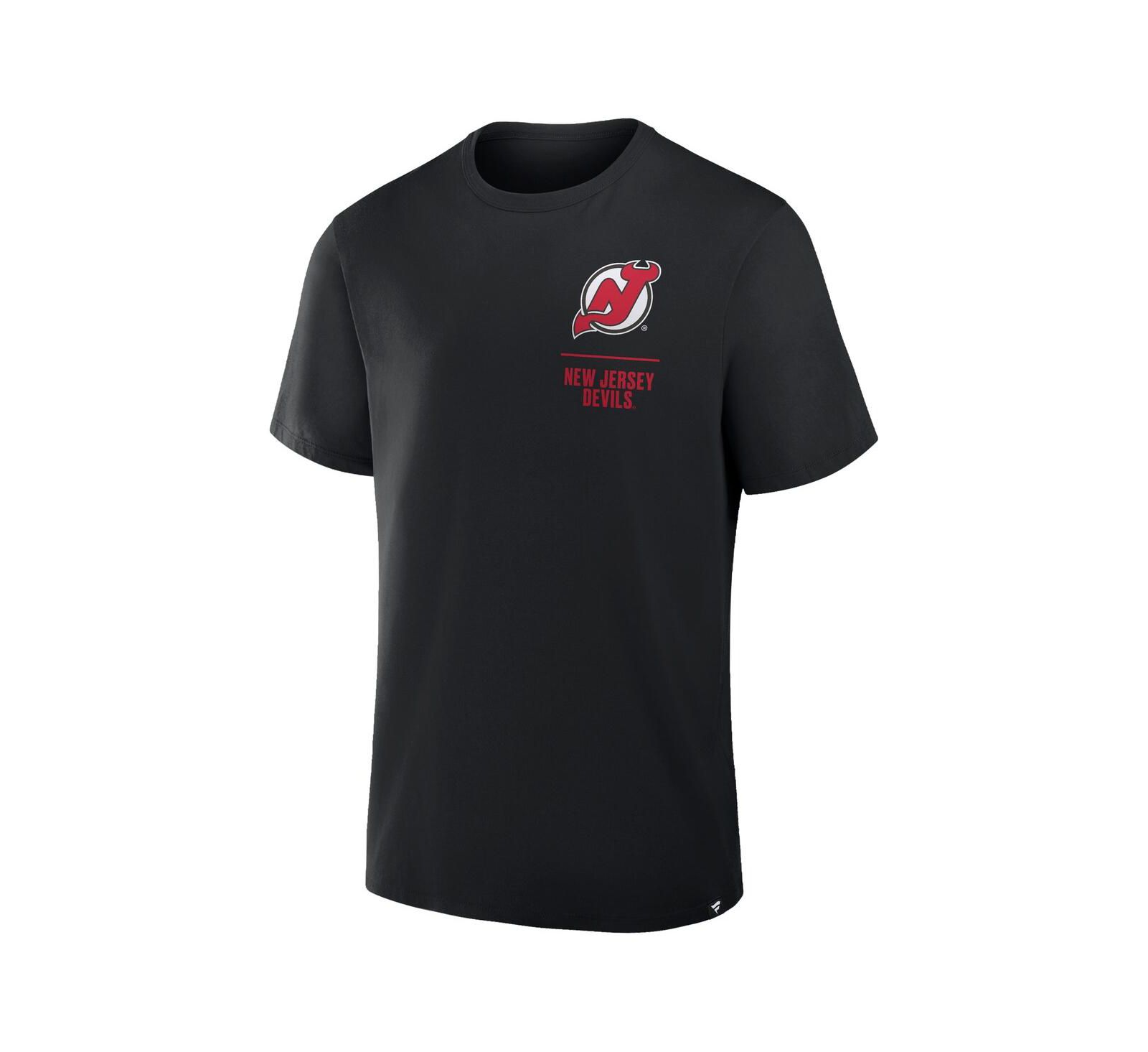 Мужская футболка Fanatics Black New Jersey Devils Crash The Net Legacy