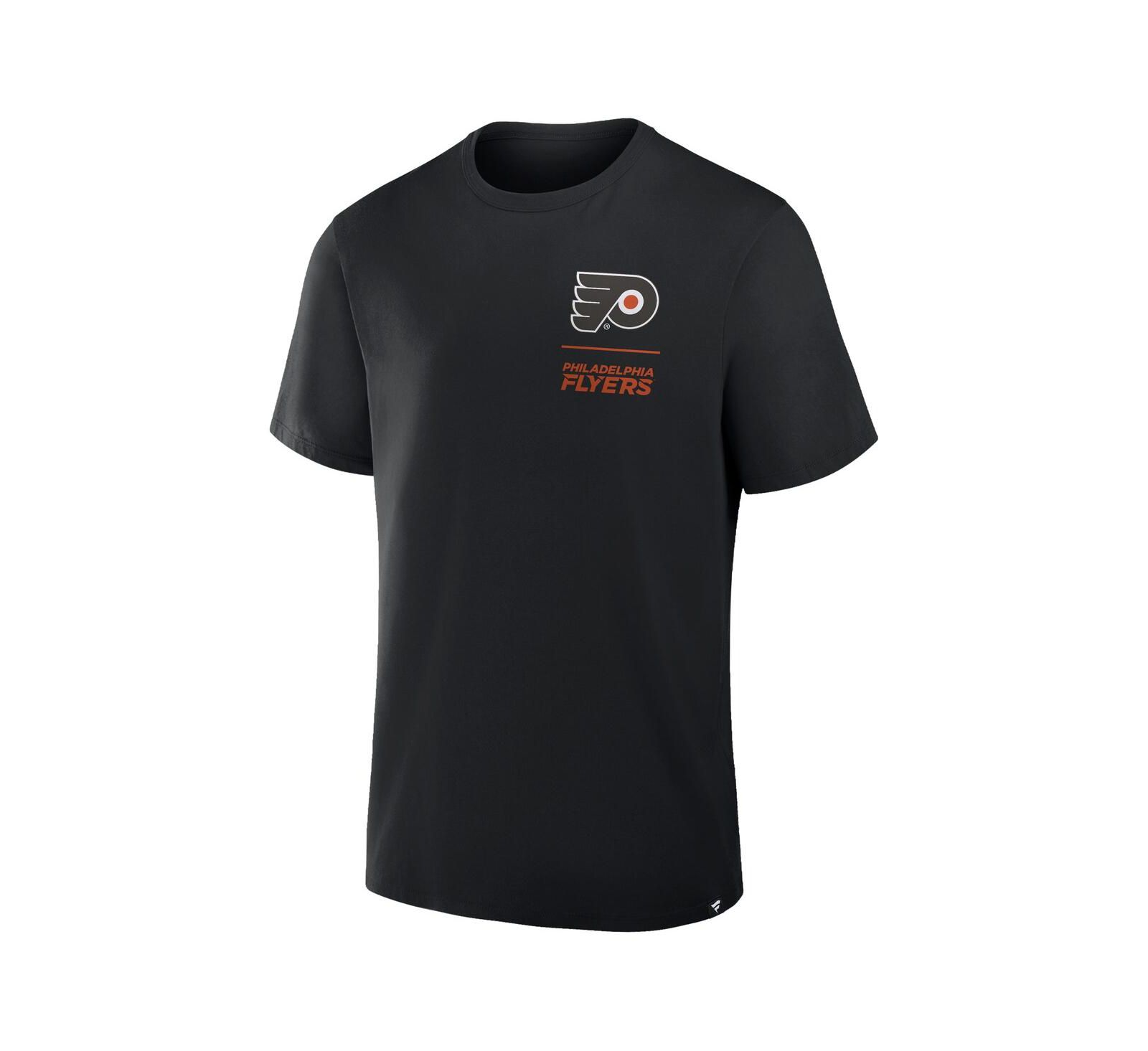 Мужская футболка Fanatics Philadelphia Flyers Crash The Net Legacy, черная