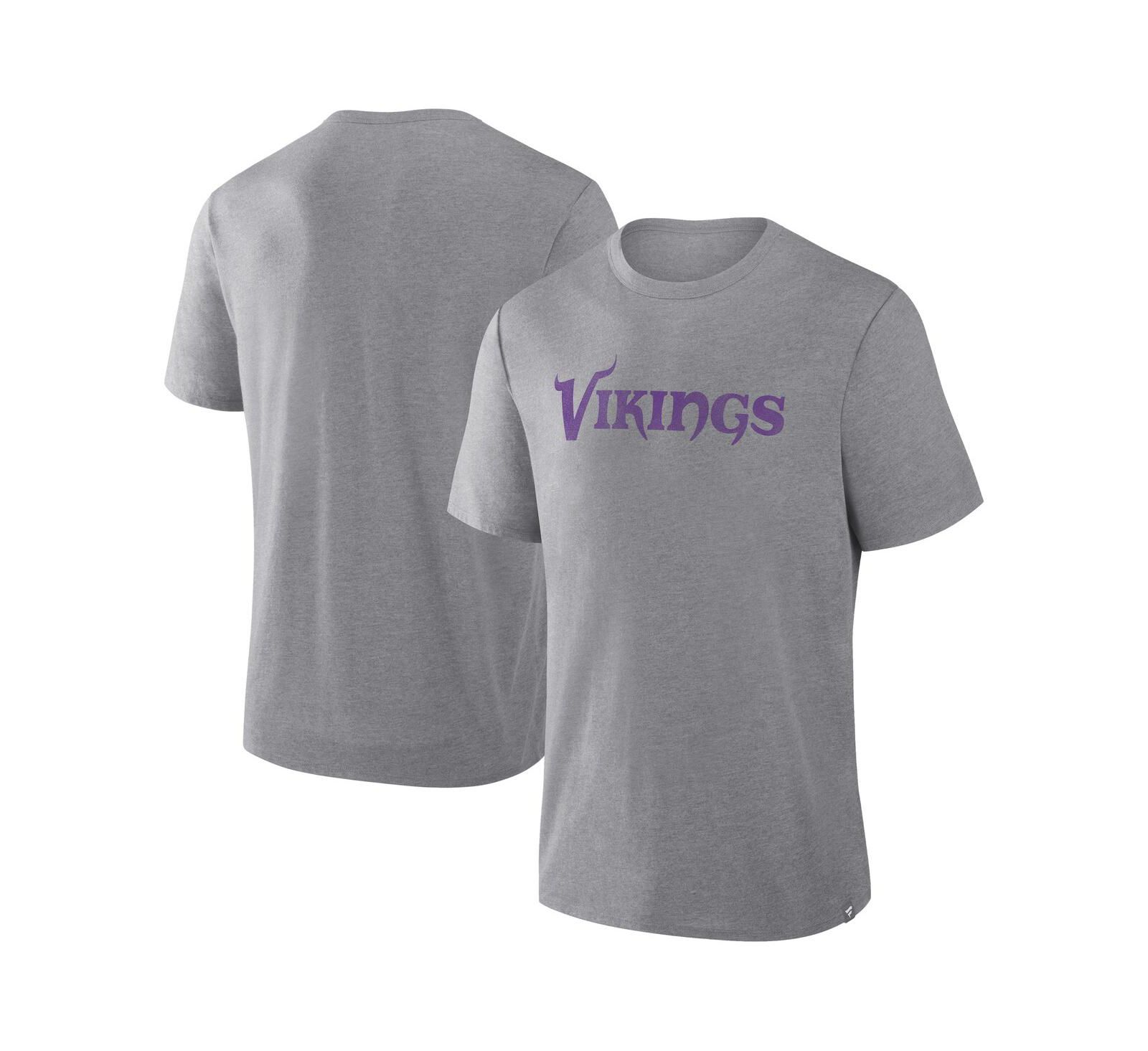 Fanatics Мужская футболка Minnesota Vikings Heather Gray