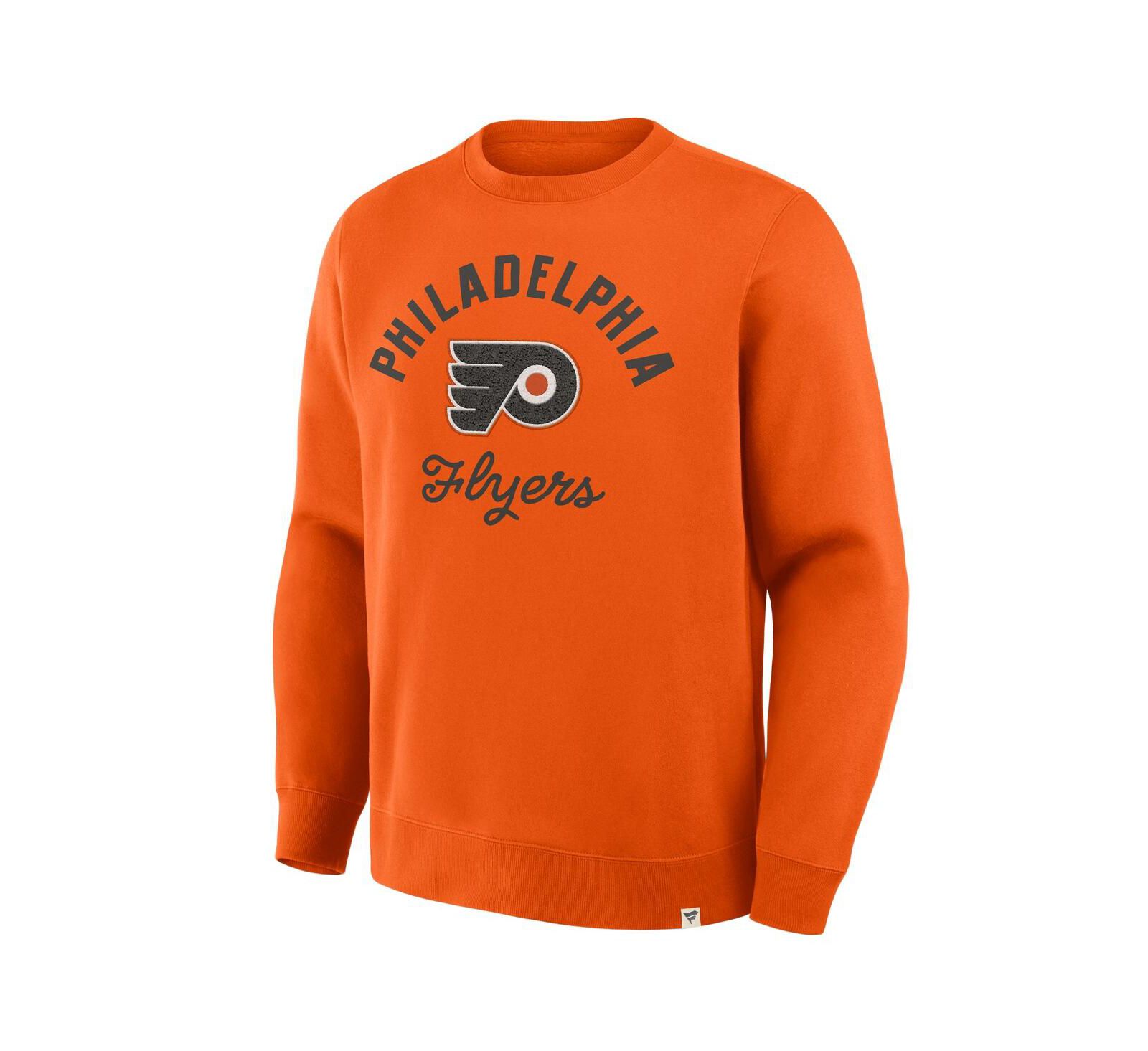 Fanatics Men's Orange Philadelphia Flyers Stickler Sweatshirt