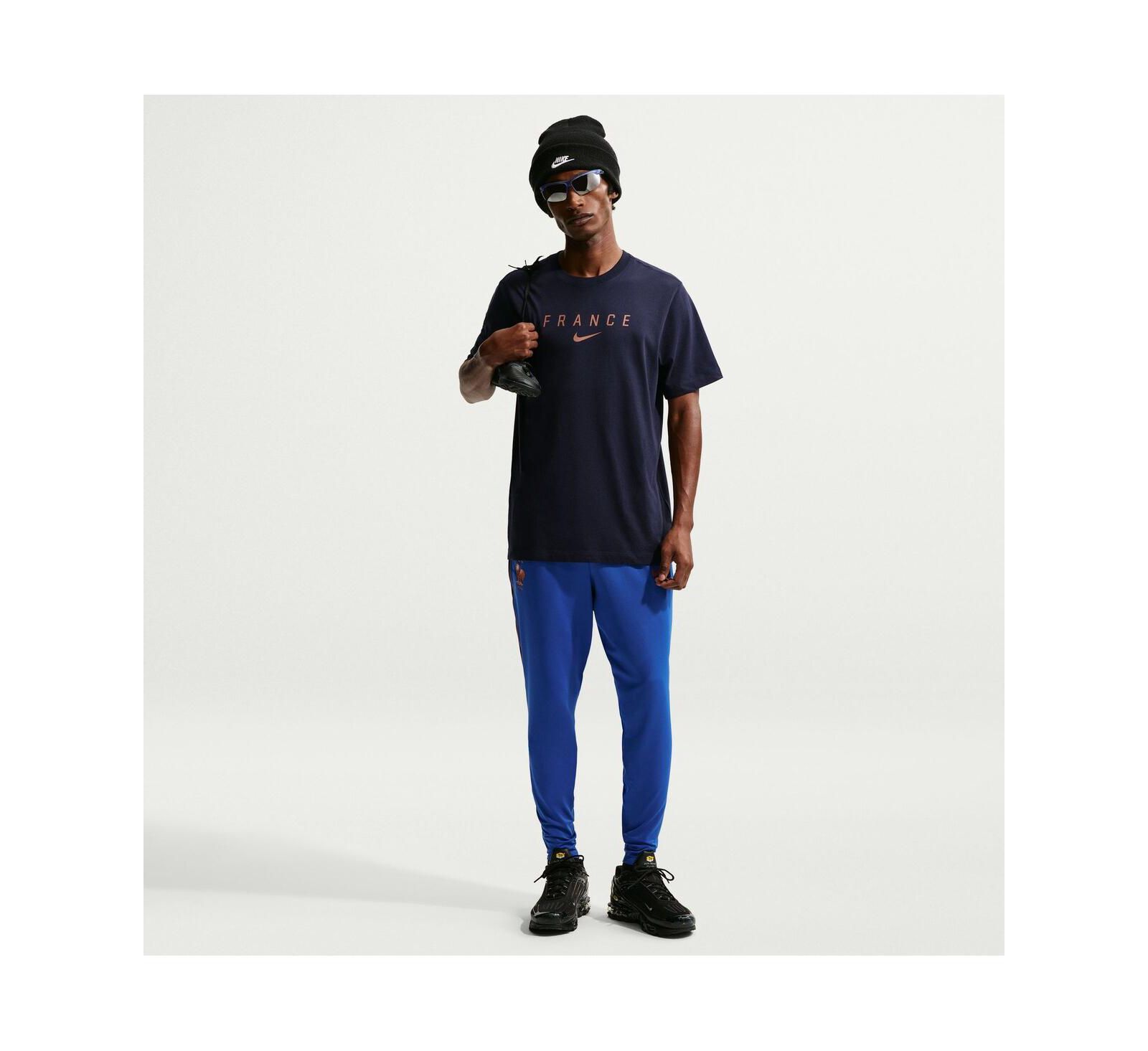 Nike Men's Blue France National Team Wordmark T-Shirt