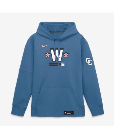 Nike Мужское худи Therma-FIT Washington Nationals, синее