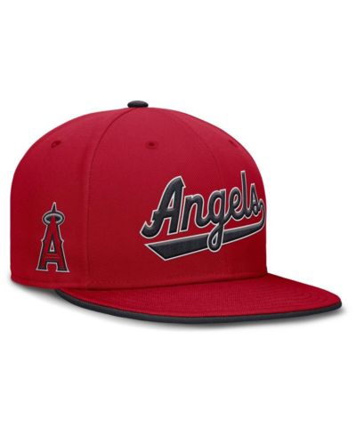 Nike Мужская кепка Los Angeles Angels Primetime Dri-FIT, красная, fitted
