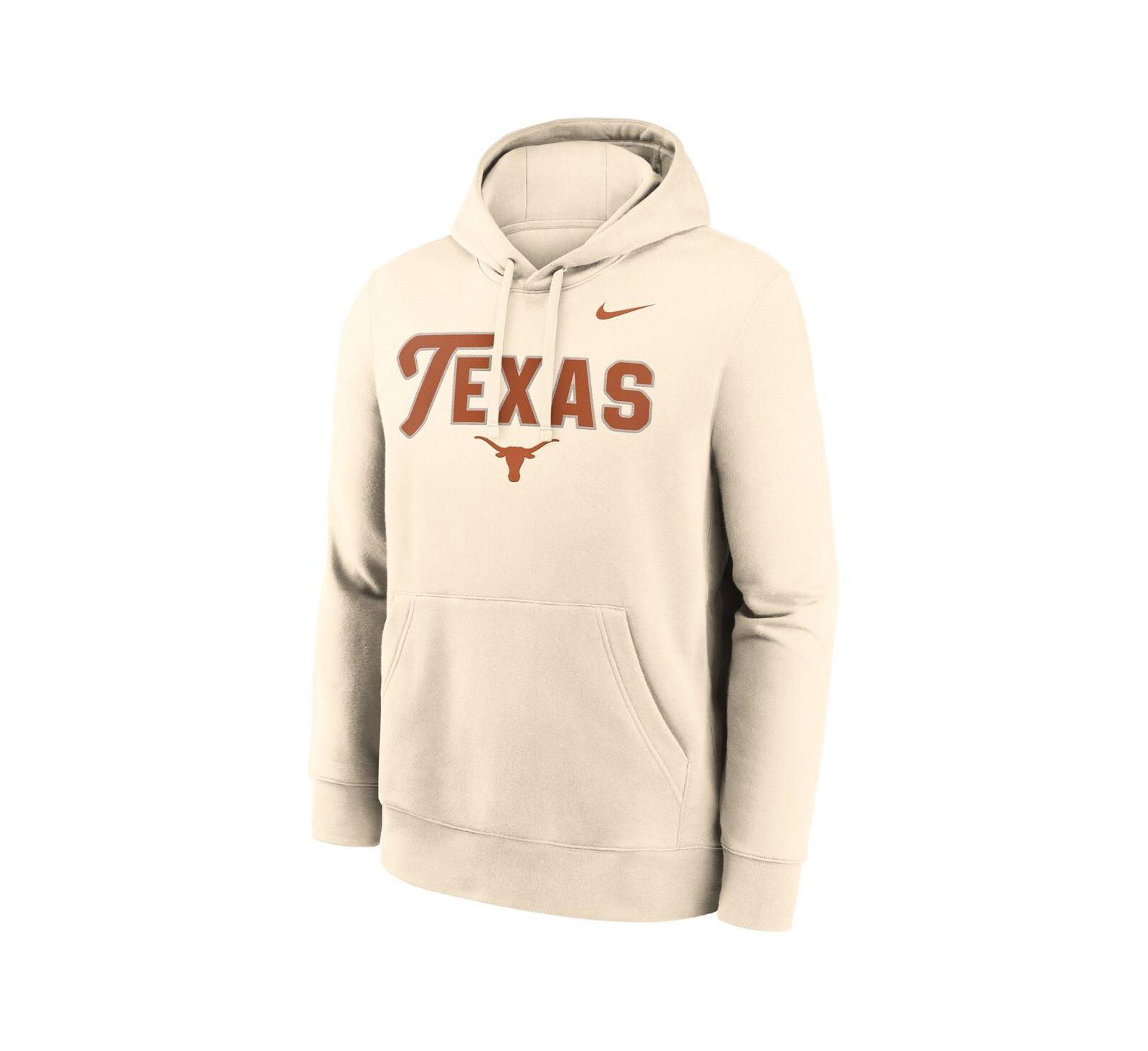 Nike Мужское худи Primetime Club Natural Texas Longhorns