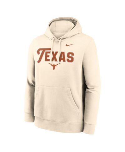 Nike Мужское худи Primetime Club Natural Texas Longhorns