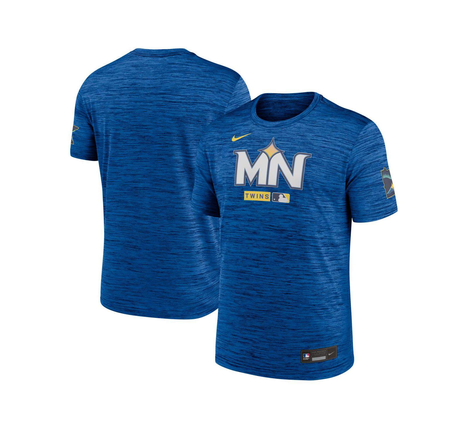 Мужская футболка Nike Minnesota Twins Authentic Collection City Connect Velocity Dri-FIT