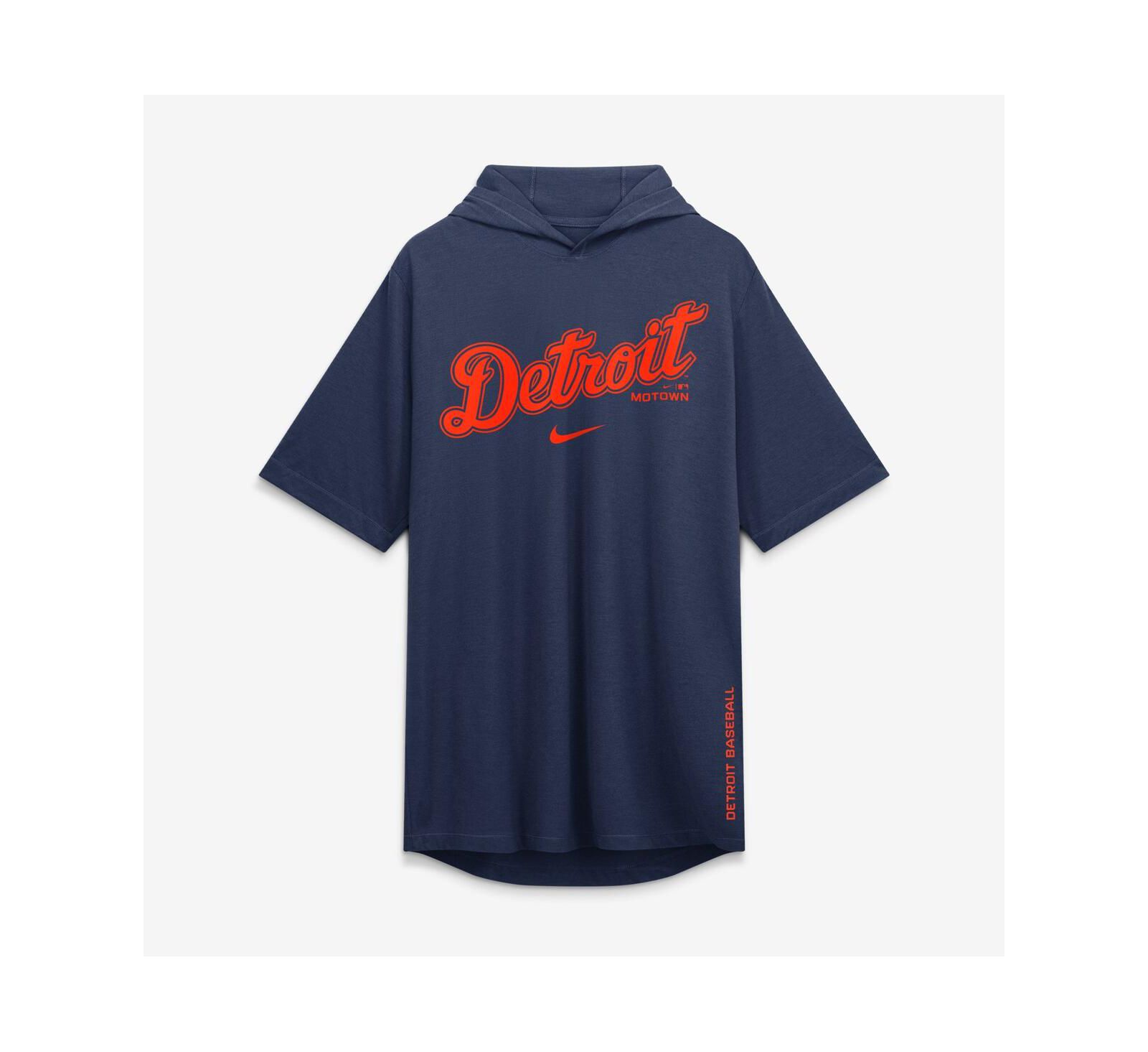 Мужская толстовка Nike Detroit Tigers темно-синего цвета
