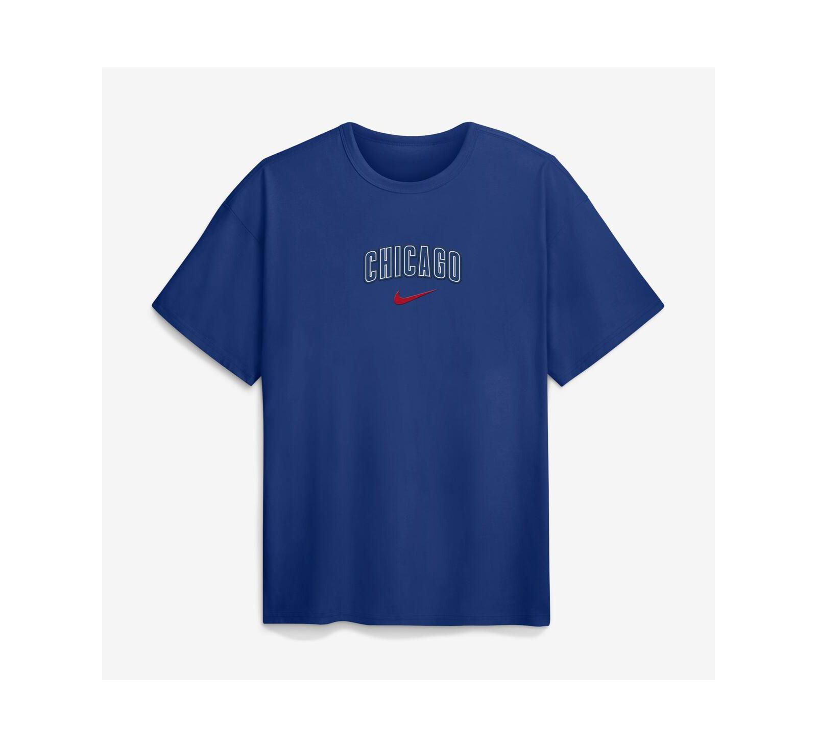 Nike Мужская T-Shirt Chicago Cubs City Name Max90, цвет Royal