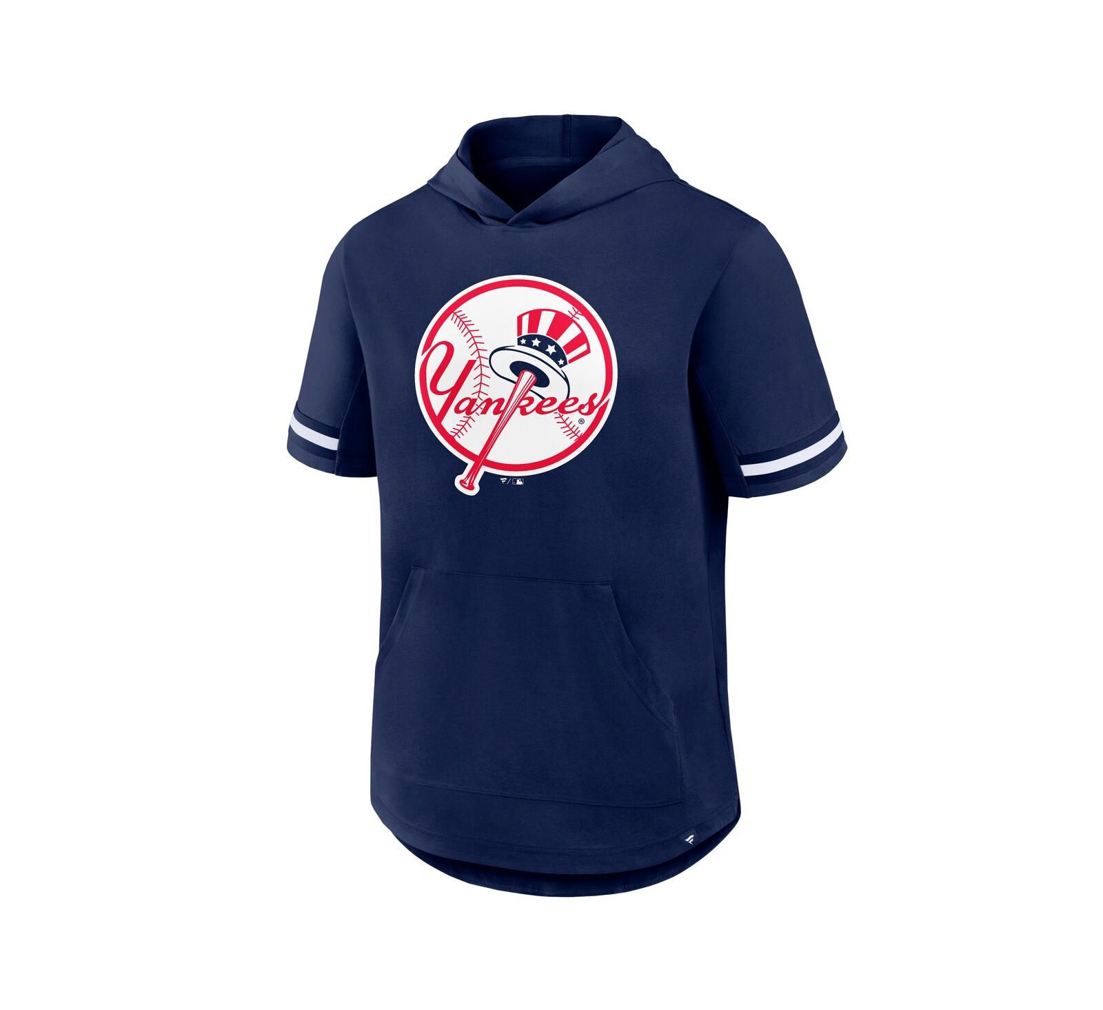 Fanatics Men's Navy New York Yankees Optimal Play Hooded T-Shirt