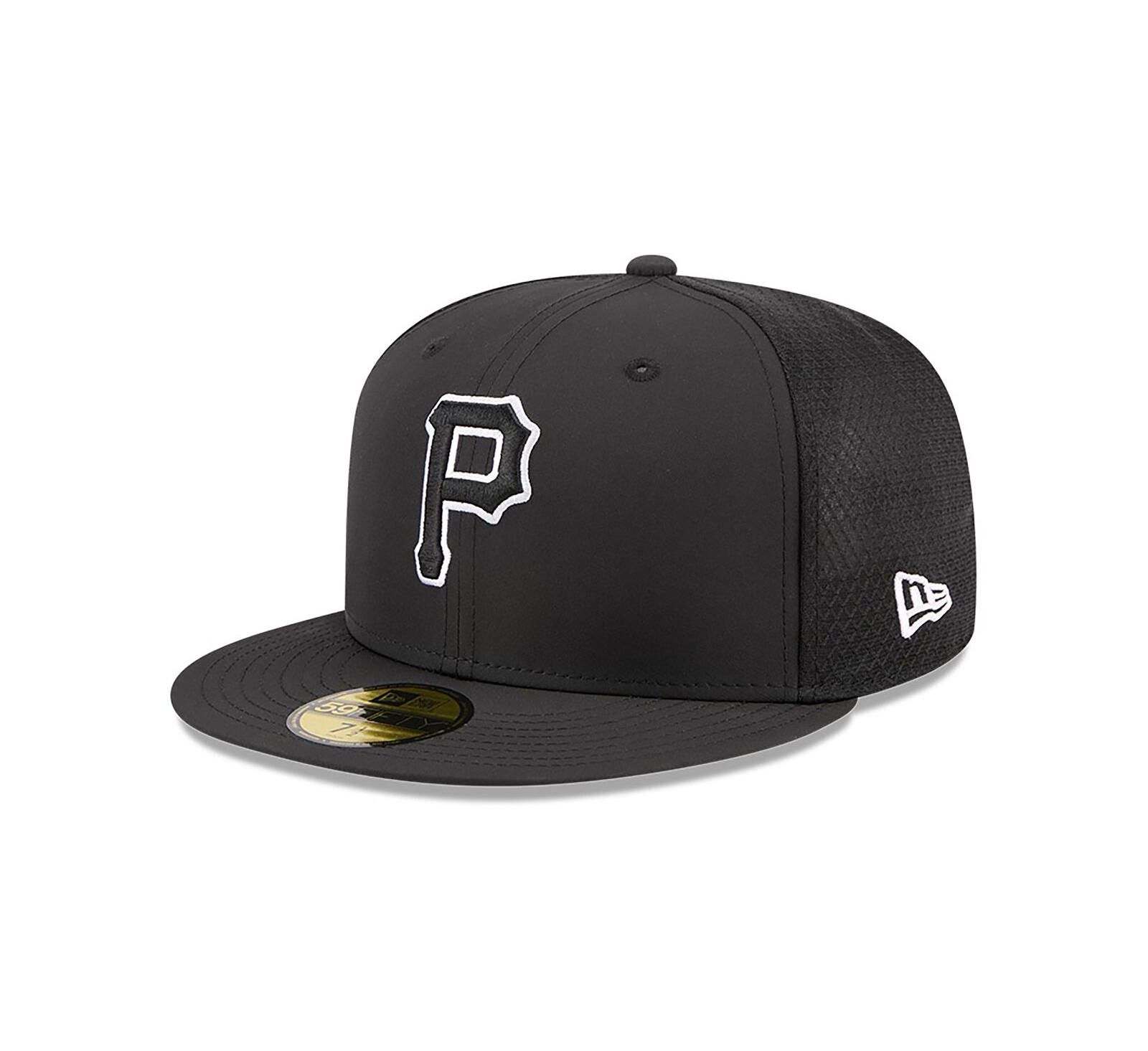 New Era Men's Black Pittsburgh Pirates 2026 Batting Practice 59FIFTY Fitted Hat