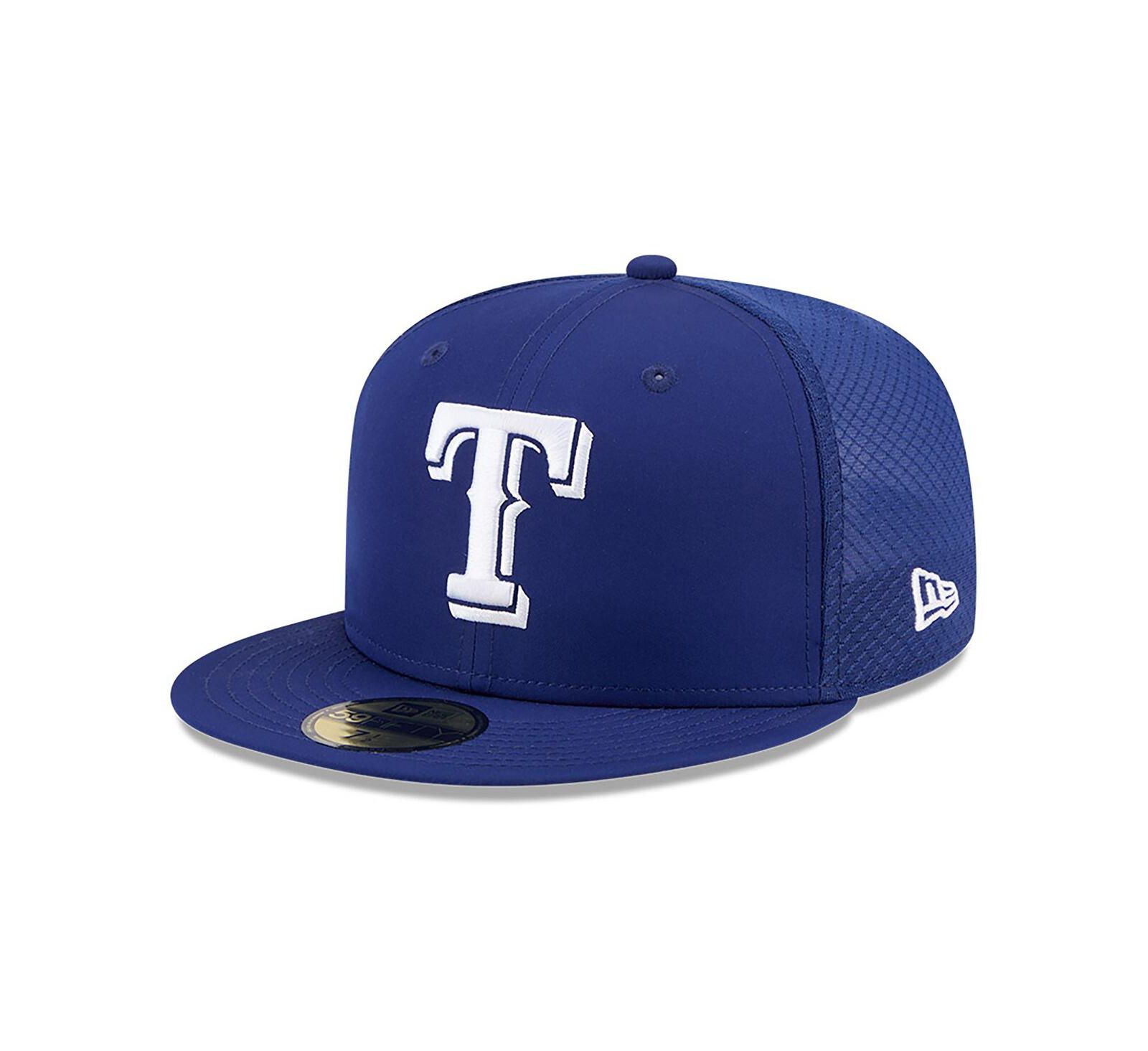 Мужская кепка New Era Texas Rangers 2026 Batting Practice 59FIFTY Fitted