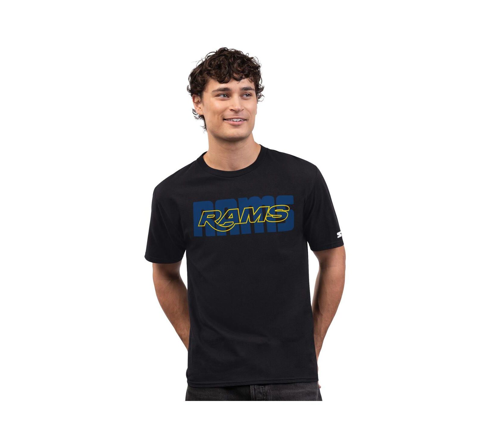 Starter Мужская футболка Los Angeles Rams Smart Tech Prime Time, черная