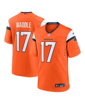 Мужская джерси Nike Jaylen Waddle Orange Denver Broncos Game Jersey