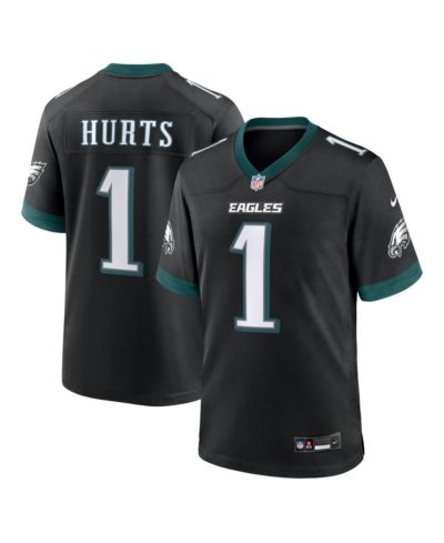Nike Men's Jalen Hurts Black Philadelphia Eagles Alternate Game Jersey